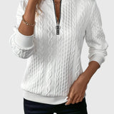 Nora™ | Sweter z zamkiem błyskawicznym