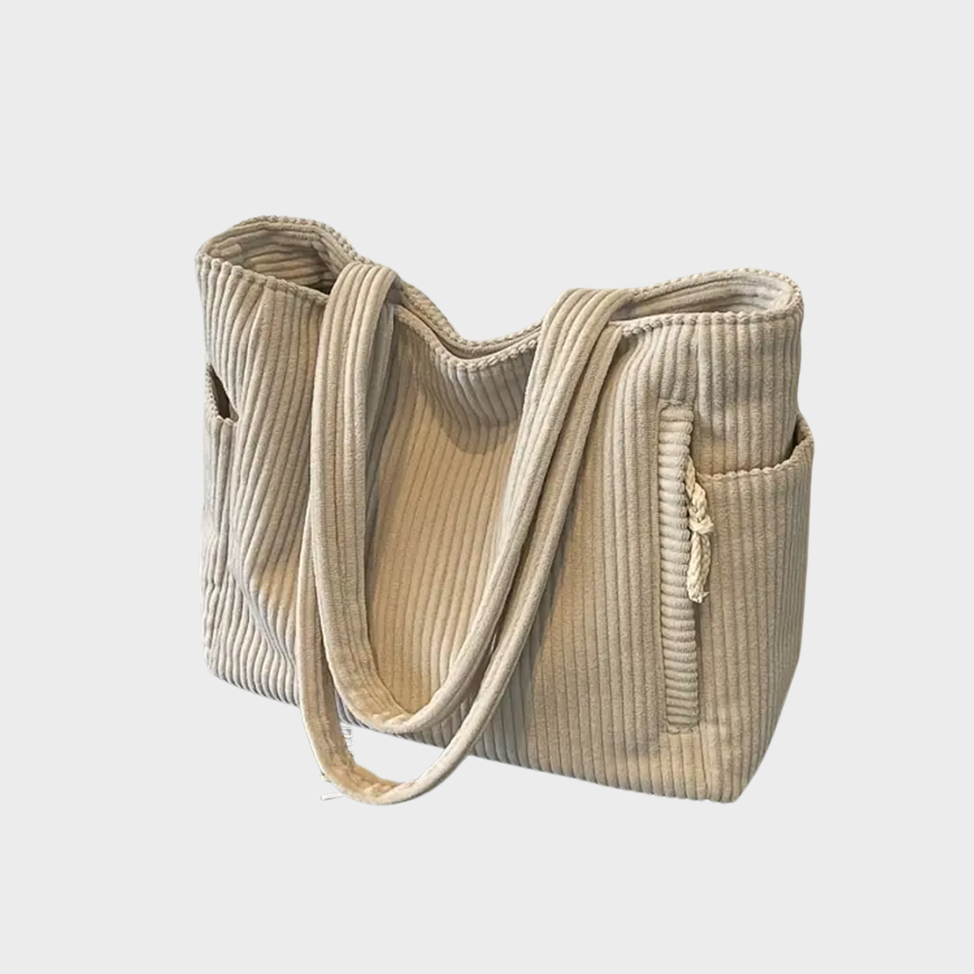 Amalia – Torba z paskiem i detalami z liny