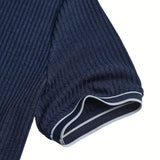 Śniegomir – Eleganckie polo z kontrastowym kołnierzykiem