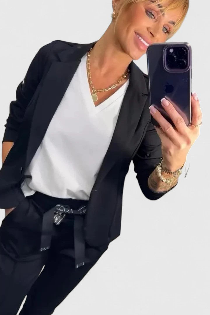 Kina | Stylowy Dwuczęściowy Zestaw