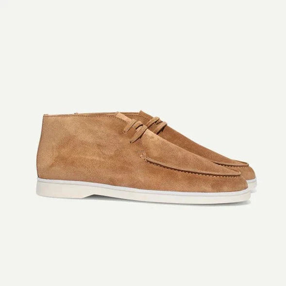 Emil - Zamszowe buty na sznurówki
