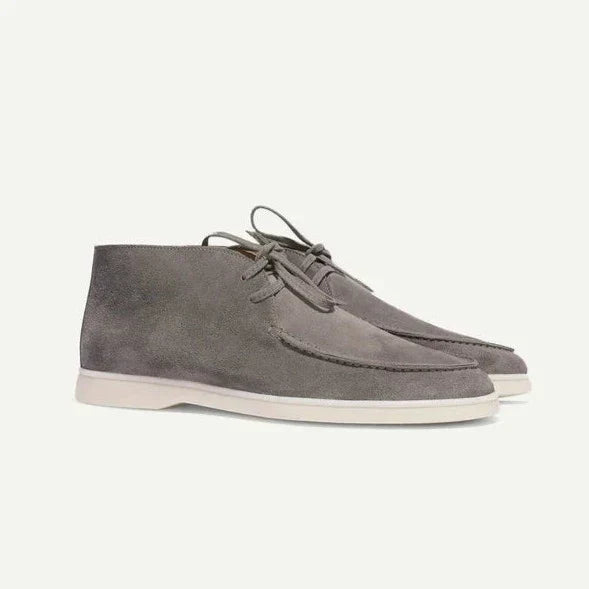 Emil - Zamszowe buty na sznurówki