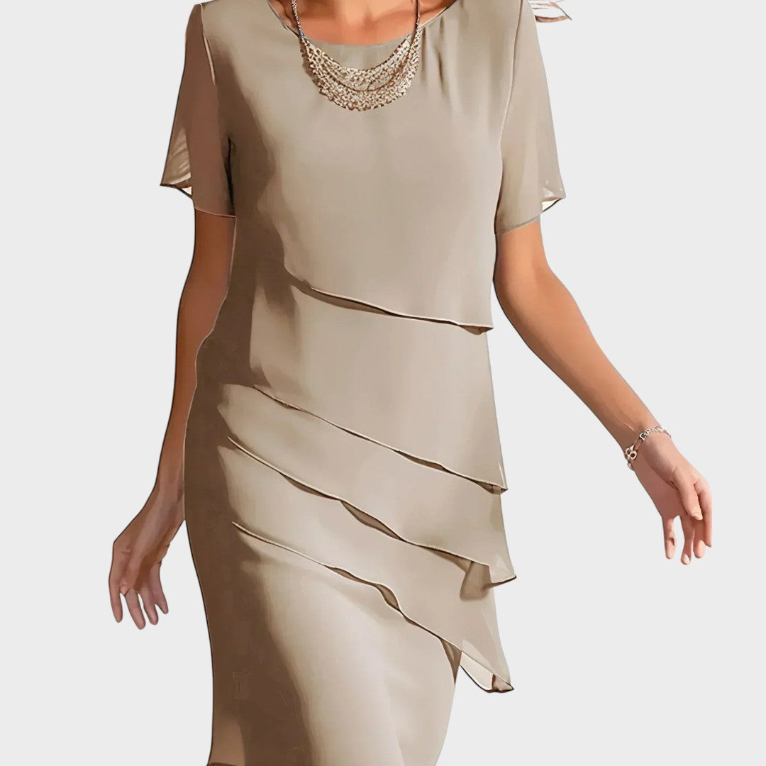 Kristina – Elegancka sukienka odchudzająca