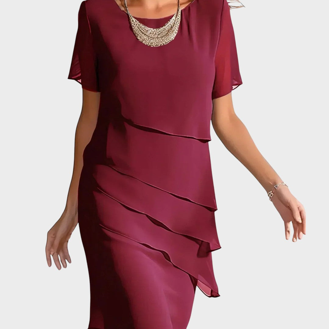Kristina – Elegancka sukienka odchudzająca