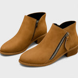 Kalina – Damskie botki na zamek