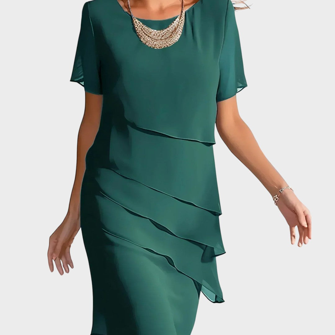 Kristina – Elegancka sukienka odchudzająca