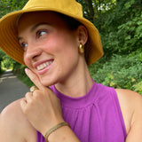 Jaylinette | Duży Pierścionek 18K Złota