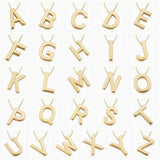 Enzhalynne | Naszyjnik z Inicjałami 18K Złoto