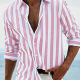 Walerin – Letnia koszula w paski Riviera