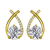 Evelianna | Kolczyki 18k Złoto