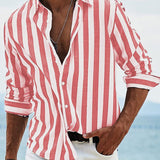 Walerin – Letnia koszula w paski Riviera