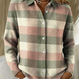 Krystyna - Koszula mandarynkowa dziana