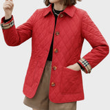 Desisława - Elegancka Pikowana Kurtka Damska