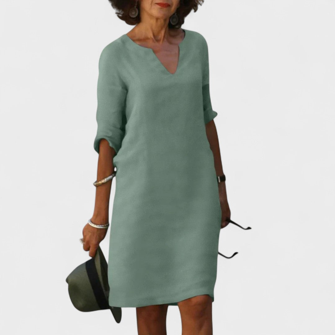 Lana - V-Neck Dress