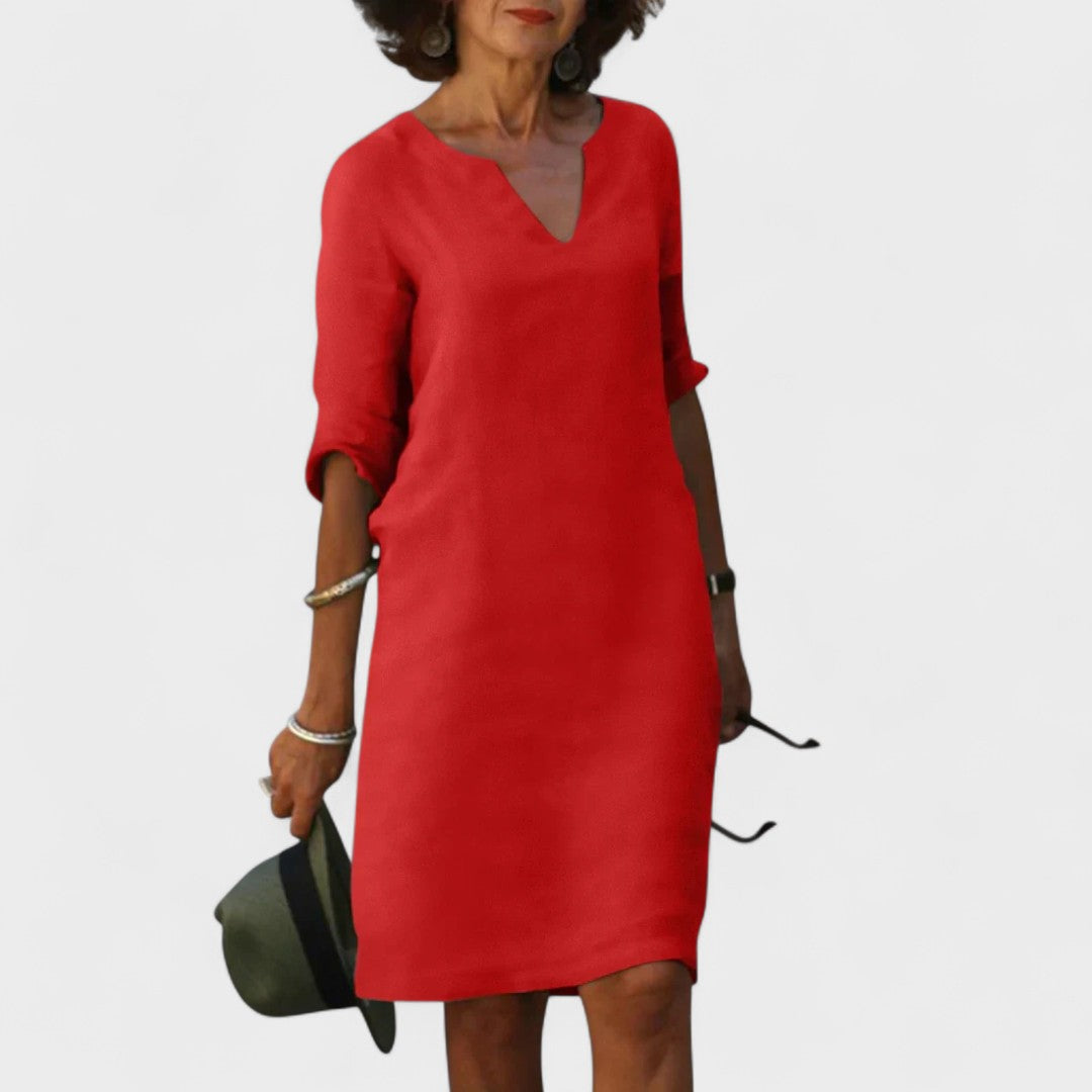 Lana - V-Neck Dress