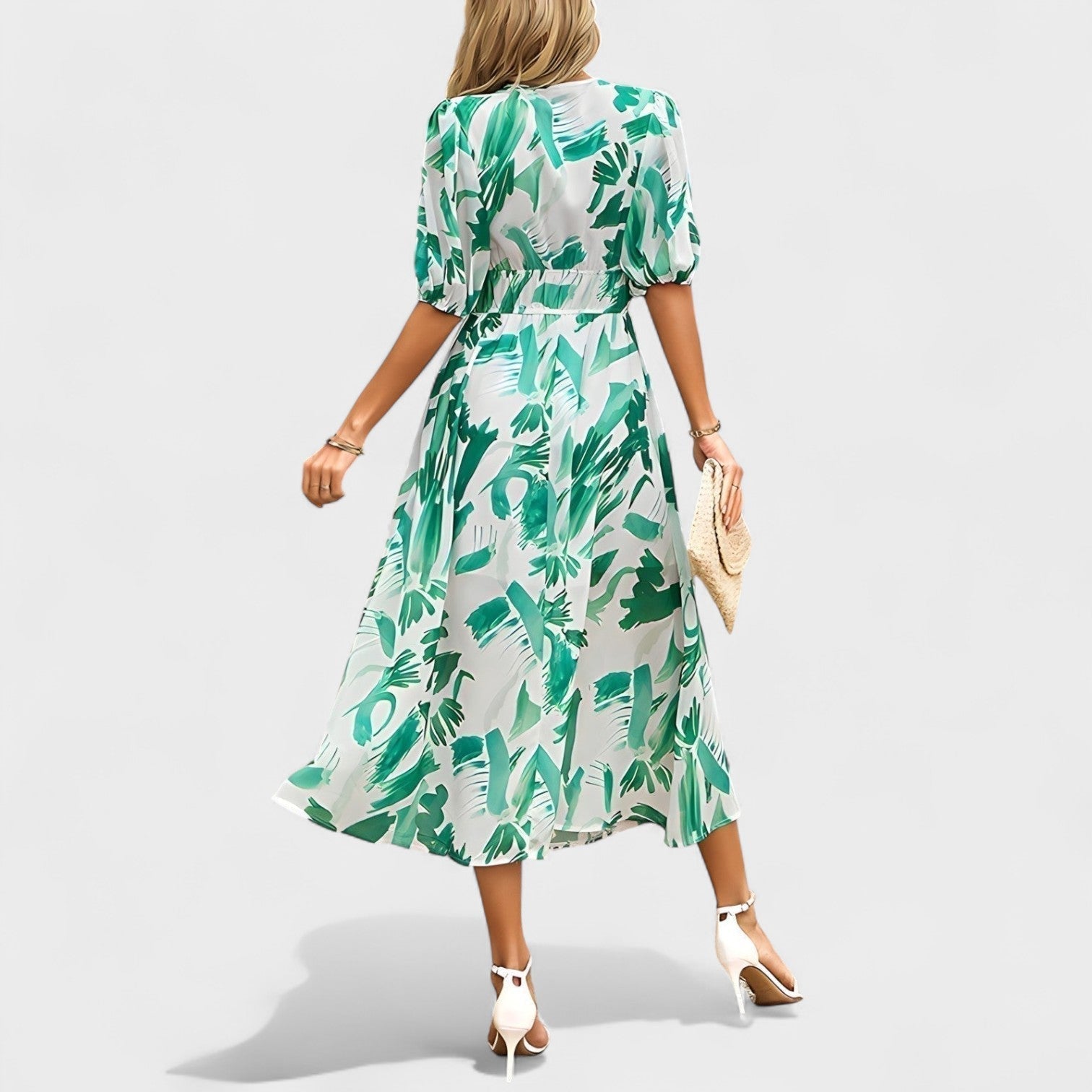 Clara - Elegant Colorful Dress