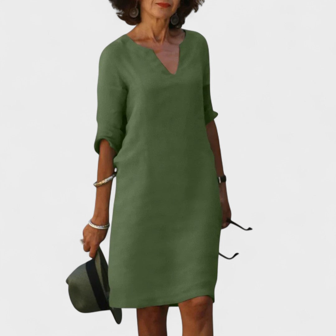 Lana - V-Neck Dress