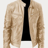 Nikodem – Skórzana kurtka casualowa