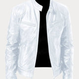 Nikodem – Skórzana kurtka casualowa