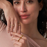 Tazalyette | Pierścionek diamentowy 18k