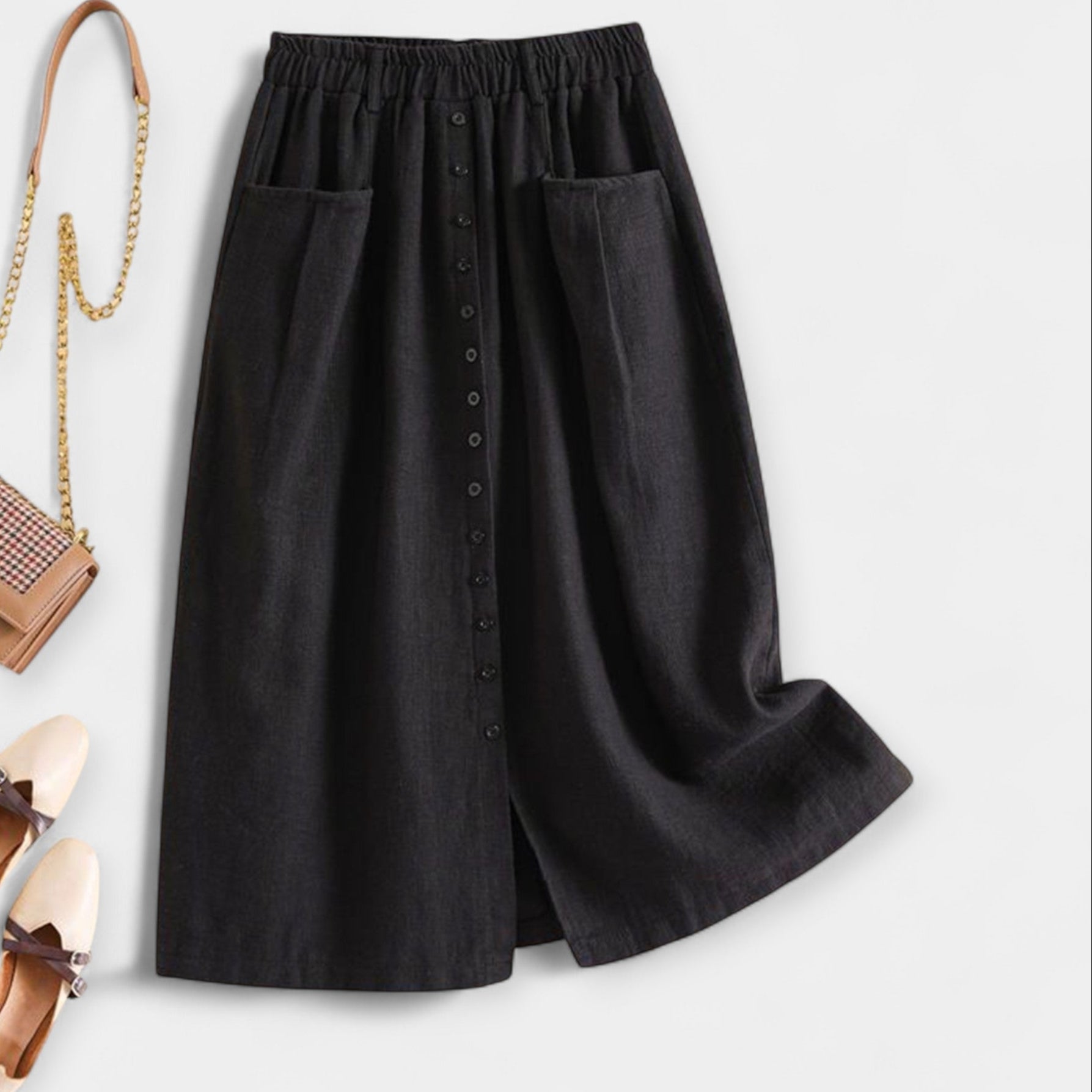 Marynarka midi w stylu vintage