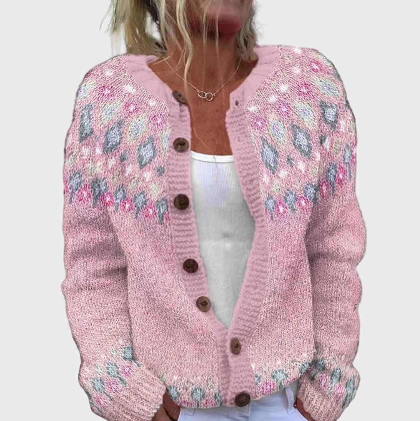 Wygodny pleciony sweter