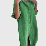 Jady™ | Luźna sukienka koszulowa w stylu Ibiza