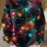 Krystyna | Sweter świąteczny z latarkami i przytulnością