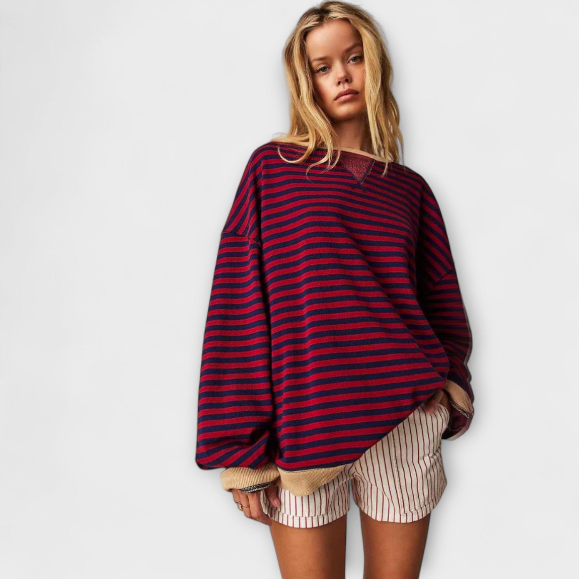 Meri - Oversizeowy sweter rozpinany