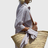 Ellen™ | Klasyczna Sukienka w Paski