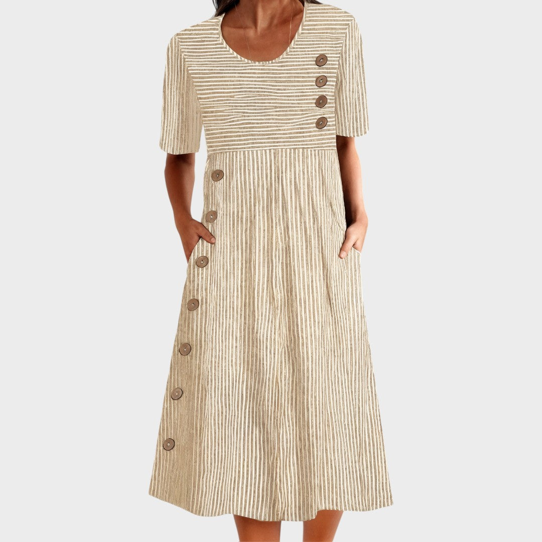 Daniela - Striped Summer Dress
