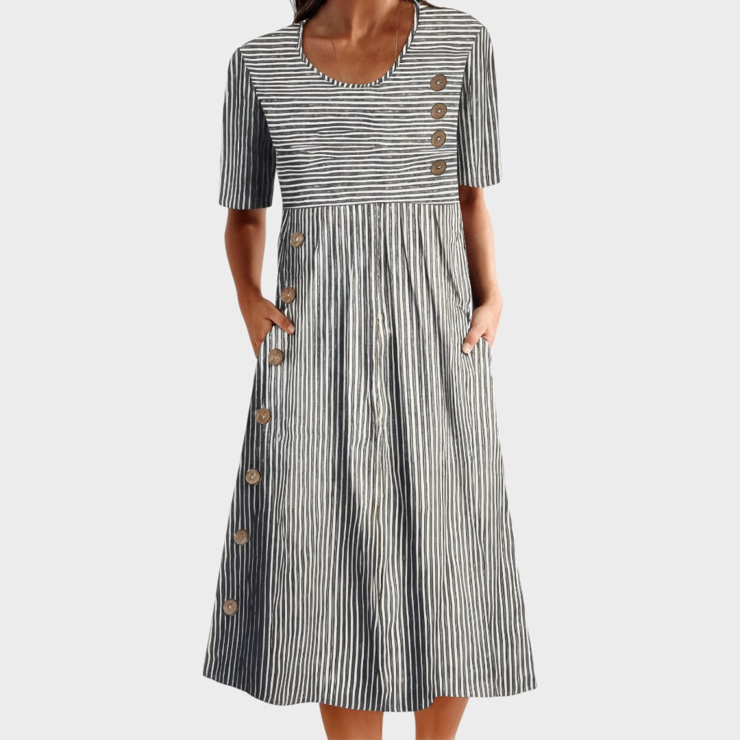 Daniela - Striped Summer Dress