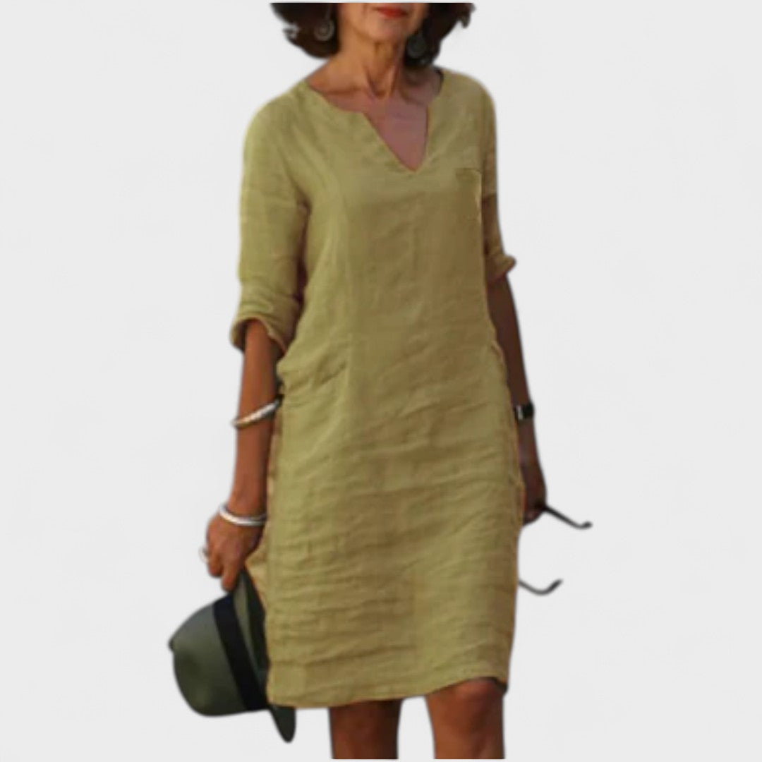 Lana - V-Neck Dress