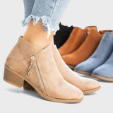 Kalina – Damskie botki na zamek