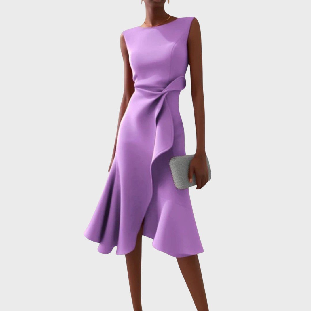 Katarina - Asymmetric Midi Dress Set