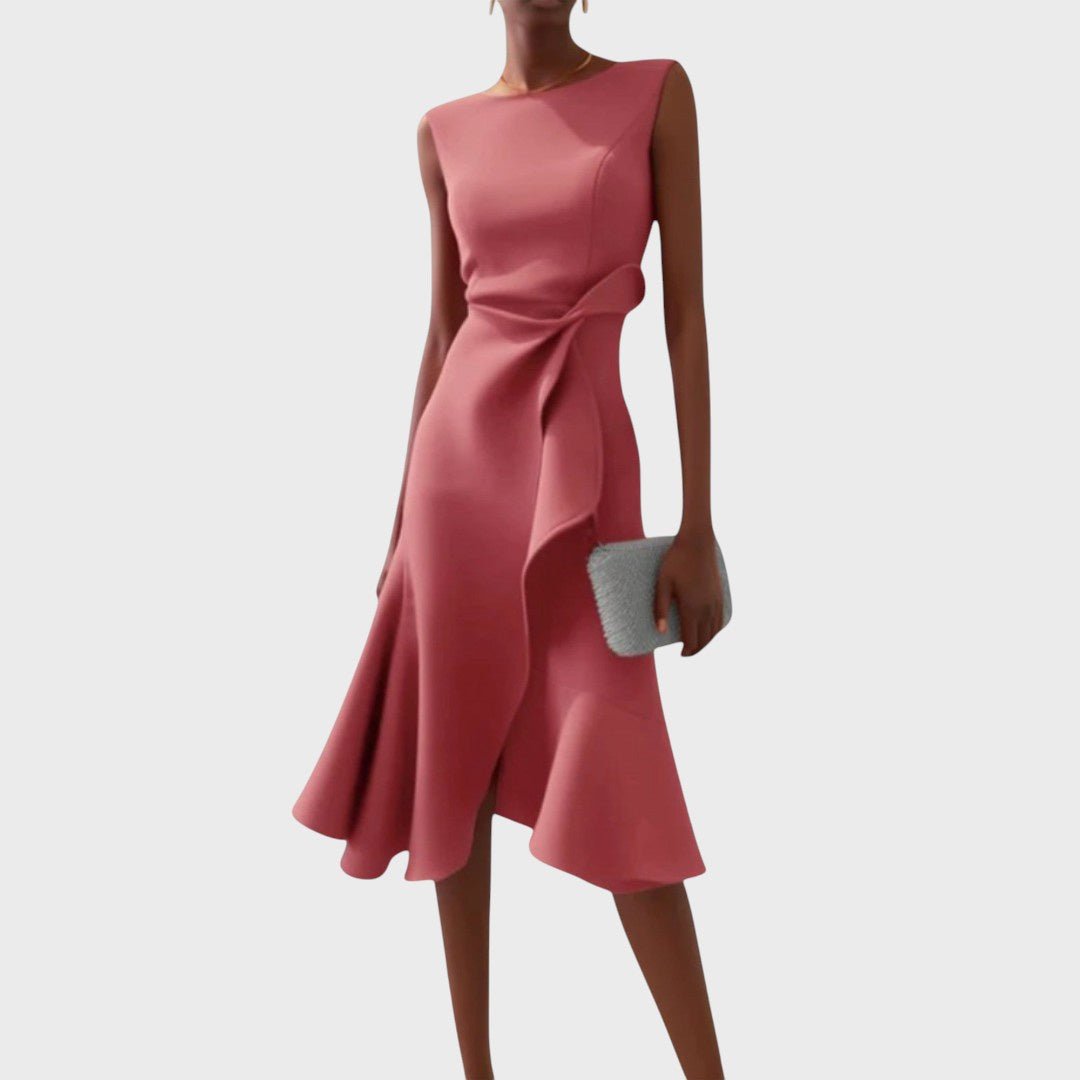 Katarina - Asymmetric Midi Dress Set