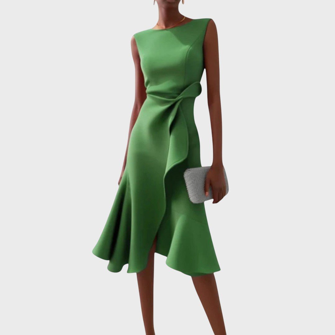 Katarina - Asymmetric Midi Dress Set
