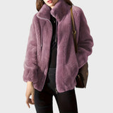 Wera – Puchowa kurtka zimowa z wysokim kołnierzem