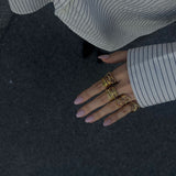 Almareine | Pierścionek 18K Złoto