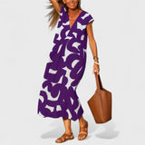 Valery™ | Fasonowana sukienka z dekoltem w kształcie litery V