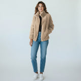 Wera – Puchowa kurtka zimowa z wysokim kołnierzem