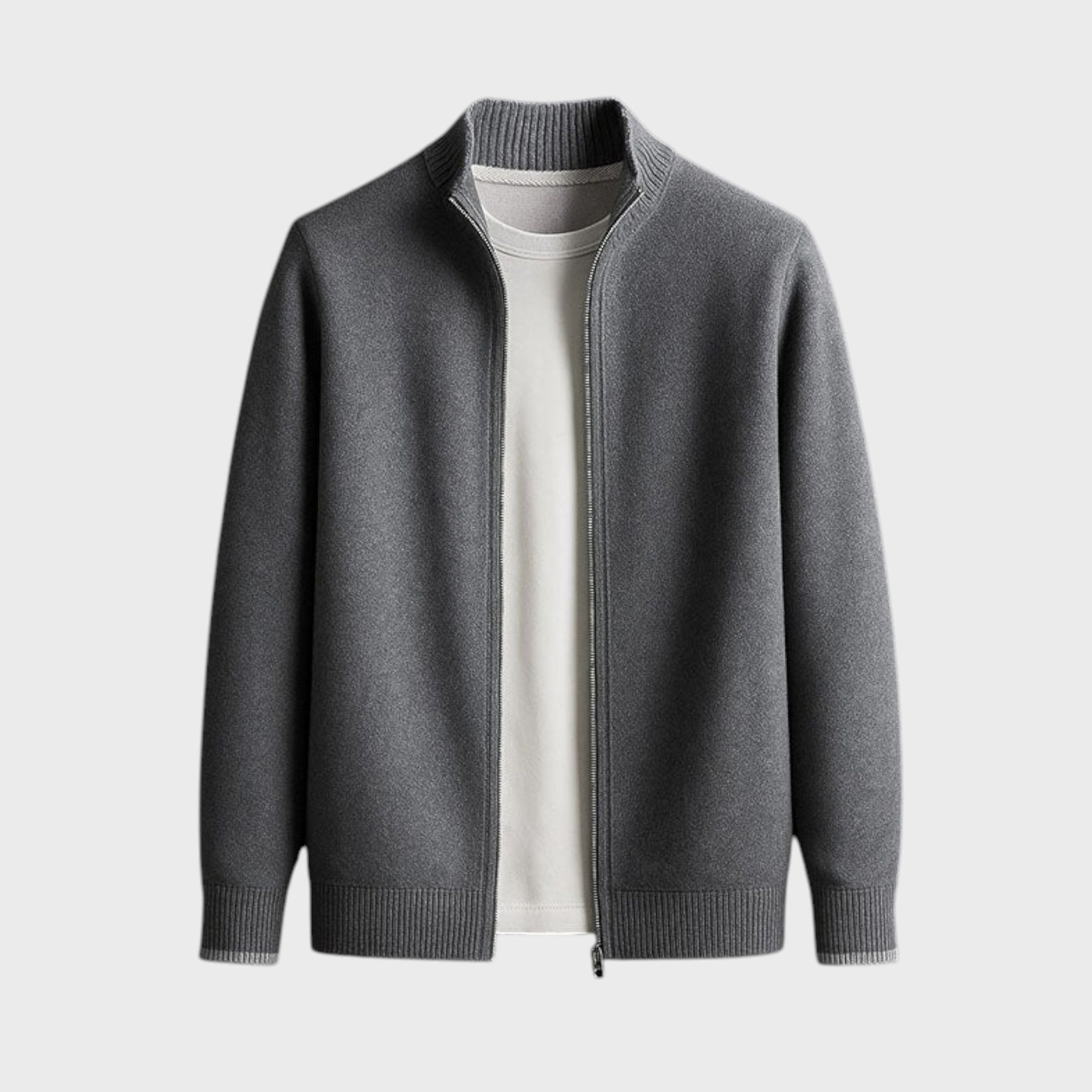 Mikołaj - Elegancka męska kurtka na zamek